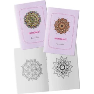 Tuffy Design Mandala Boyama Kitabı 2'li Set