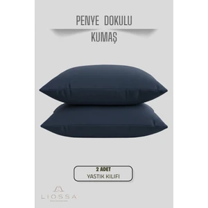 Premium Softtouch™ | 2’li Penye Yastık Kılıfı Seti | %100 Pamuk | 50X70 cm | Fermuarlı | Jersey Kumaş