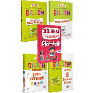 Editör Yayınları 3. Sınıf Bilsem Hazırlık Hazırlık Seti