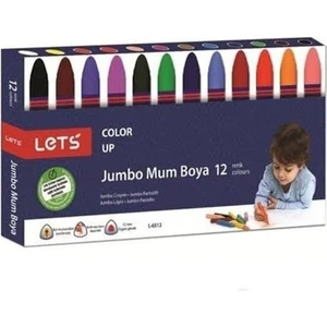 Lets Jumbo Mum Boya KARTON Kutu 12 Renk L-6512