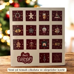 İy2 Varsın Yeni Yıl Sürpriz Çikolata Kutusu - Geri Sayım Kutusu