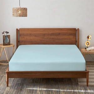 %100 Pamuk Bambu Lastikli Çarşaf