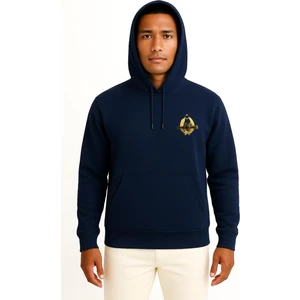 Bahriyeli Collection Kapüşonlu Sat Bröve Cep Tasarımlı Unisex Sweatshirt