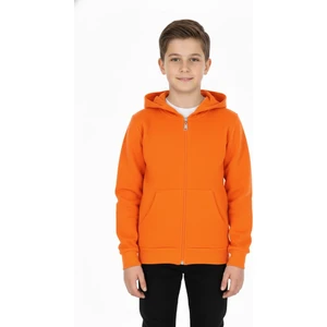 Erkek Çocuk Hırka 2 Iplik Şardonlu Arkası Baskılı