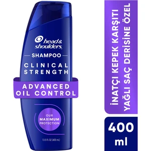 Head & Shoulders Clinical Strength Advanced Oil Control Yağ Dengeleyici Şampuan 400 ml