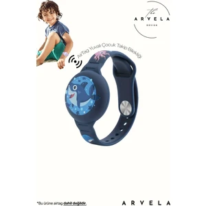 Airtag Yuvalı Bileklik Çocuklar Için - Su Geçirmez Tasarım, Ayarlanabilir