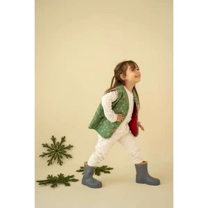 Yılbaşı Temalı Peluş Bebek Yeleği