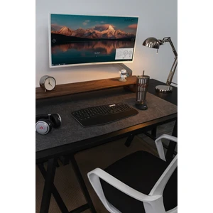 YUNUSOĞLU HOME Keçe Çalışma Masası Düzenleme ve Oyuncu Mouse Pedi Masa Üstü Düzenleyici 40X90