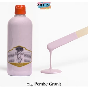 ART IST Multisurfaces Hibrit Akrilik Boyalar 500ML -  014 Pembe Granit