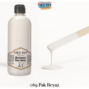 ART IST Multisurfaces Hibrit Akrilik Boyalar 500ML -  069 Pak Beyaz