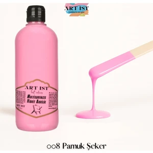 ART IST Multisurfaces Hibrit Akrilik Boyalar 500ML -  008 Pamuk Şeker