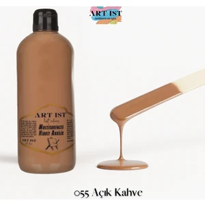 ART IST Multisurfaces Hibrit Akrilik Boyalar 500ML -  055 Açık Kahve