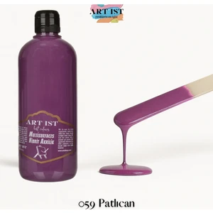 ART IST Multisurfaces Hibrit Akrilik Boyalar 500ML -  059 Patlıcan