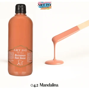 ART IST Multisurfaces Hibrit Akrilik Boyalar 500ML -  042 Mandalina