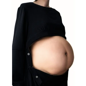 PATENTLİ LZD Lazede Hamile Muayene Emzirme Elbisesi