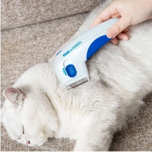 Mucit Home Pilli Kedi ve Köpek Bit ve Pire Tarağı