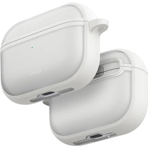 UNIQ Better By Design Airpods Pro 3 Kılıf Şık Koruyucu Mat Parmak Izi Tutmaz Kablosuz Şarj Destek Hang Alüminyum Karabina