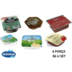 Kahvaltılık Piknik Set 6 Çeşit (36 Lı Set)