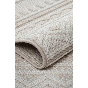 Badelya Home Krem Bej Iskandinav Modern Tasarım Sisal Bukle Özel Ölçü Salon Oturma Odası Koridor Halısı Yolluk