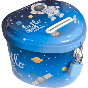 Kilitli Metal Kumbara (K-0171)