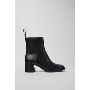 Kadın Kora Deri Bot - Siyah