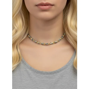 Renk Harmanı Doğal Taş Boncuk Kolye