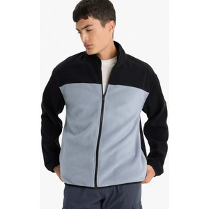 Relax Fit Yarım Balıkçı Yaka Fermuarlı Polar Hırka F0449AX25AU