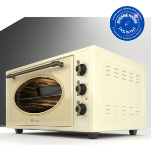 Rustik Midi Fırın 45 Litre Yoğurt Fonksiyonlu Çift Camlı