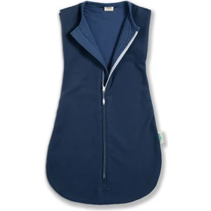 Çift Katlı Pamuk Bebek Kundak Tulum - 1,5 Tog - Lacivert