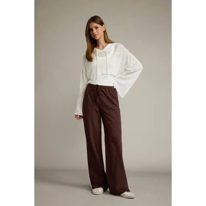 Fitted Üç Cepli Uzun Pantolon F9009AX25SM