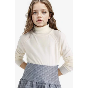 Kız Çocuk Balıkçı Yaka Triko Kazak R1953A625WN