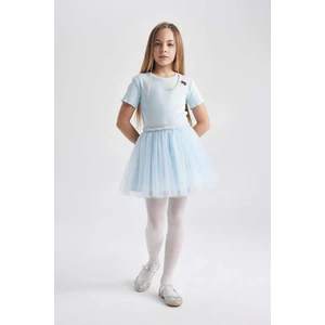 Kız Çocuk Beli Lastikli Beyaz Tütü Etek C0086A824SM