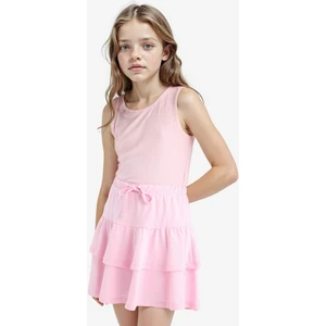 Kız Çocuk Bisiklet Yaka Basic Düz Atlet Z7815A625HS