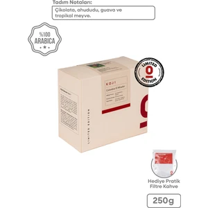 Çekirdek Kahve Colombia El Mirador Koji 250g – Çikolata, Ahududu, Guava ve Tropikal Meyve Tadında