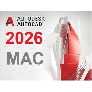 AutoCAD 2026 (MAC) - 1 MAC 1 Yıl Autodesk Key + Kurulum Hizmeti
