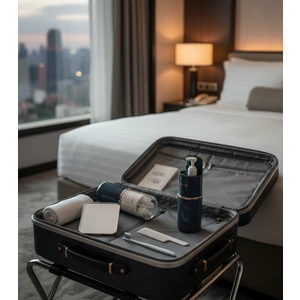 7 Parça Organizer Seyahat Seti – Aksesuar & Diş Bakım Taşıma Kabı