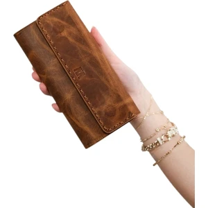 Mft Leather Hakiki Deri El Portföyü Cüzdan | Hilton 8926