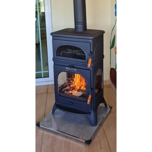 Flame Stove Modena Lüx Oven FS024 Pik Döküm Soba