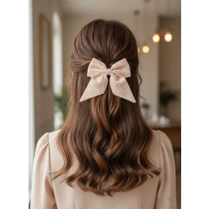 Fisto Somon Toz Pembe Otomatik Fiyonk Toka