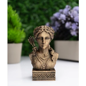 Artemis Büst Figür – Antik Yunan Mitolojisi Dekoratif Heykel