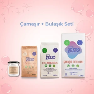 Going Zeero Doğal Temizlik Çamaşır Bulaşık Yıkama Seti