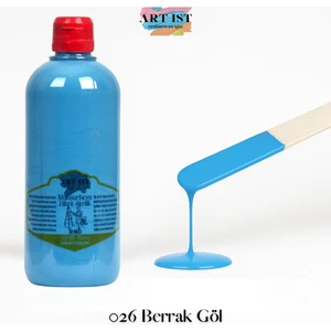 ART IST Multisurfaces Hibrit Akrilik Boyalar 500ML -  026 Berrak Göl