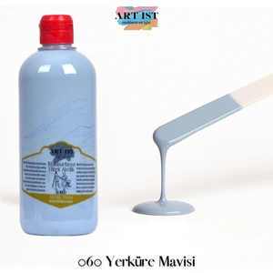 ART IST Multisurfaces Hibrit Akrilik Boyalar 500ML -  060 Yerküre Mavisi