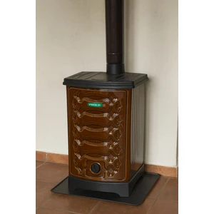 Pres İş Önden Havalı Kovalı Uyuyan Soba-Kömür Sobası-Odun Sobası Kovalı