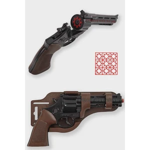 Oruç Oyuncak Metal Kapsül Mermili Kovboy Silah Çat Pat Metal Silah