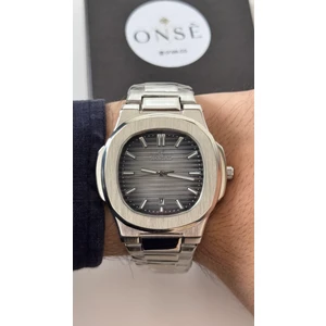 Eşref Tek Model Coliseum Çelik Saat Aktif Takvim Su Gçmz