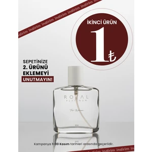 Royal Platinum W117 50 ml Kadın Parfümü Aromatik Koku ile Gündüz ve Gece Kullanımına Uygun