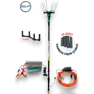 POLIVE 5000 Zeytin Hasat Makinesi ve P-tech Kesicili Akü Şarj Cihazlı