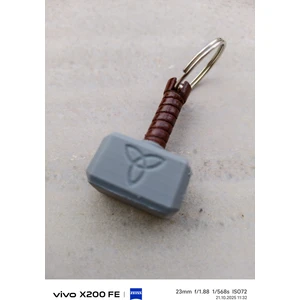 BYD3D Tekno  Thor Çekiç Anahtarlık, Thor Mjolnir Anahtarlık
