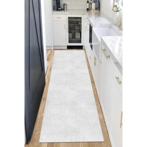 Bazaar Forum Pamuk Taban Dijital Baskı Kaymaz Tüy Dökmeyen Makinada Yıkanabilir Salon Halısı Mutfak Halısı